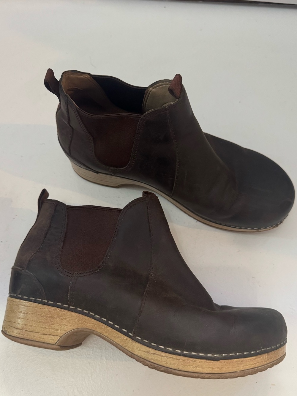 Dansko Becka Bootie Leather Chelsea Boots Size 39